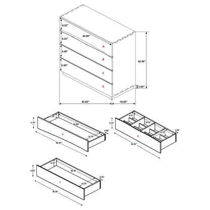 Winslow | 4 Drawer Chest