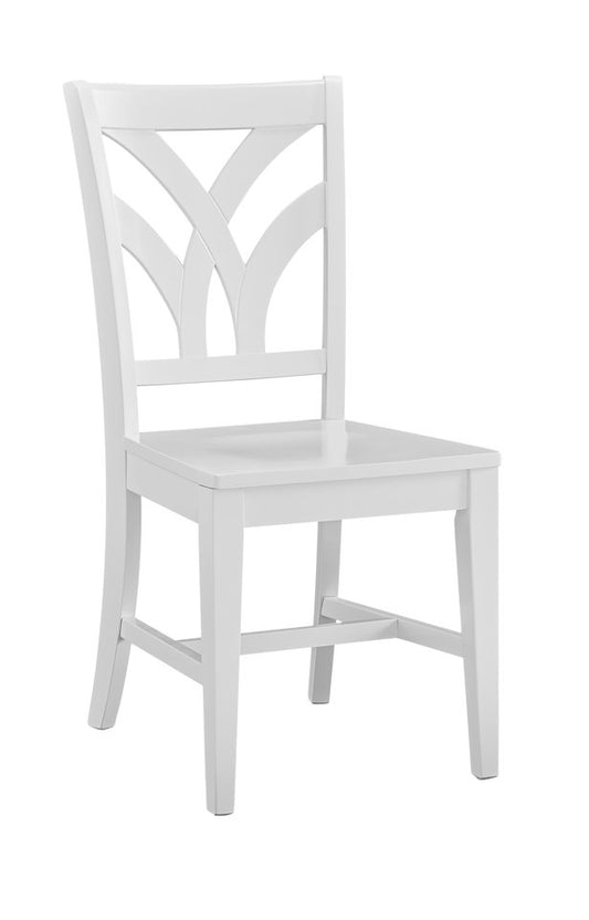 Hampton Collection - Palm Chair in Pure White