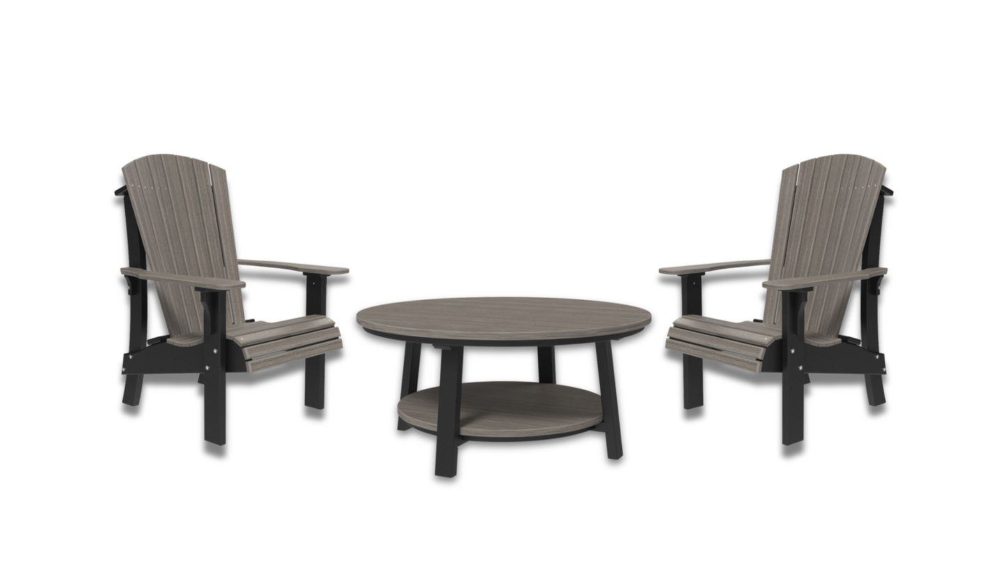 Outdoor Bundle | 2 Adirondack Chair Conversation Set