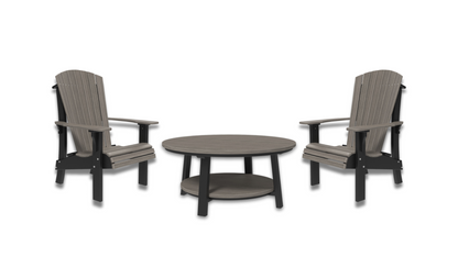 Outdoor Bundle | 2 Adirondack Chair Conversation Set