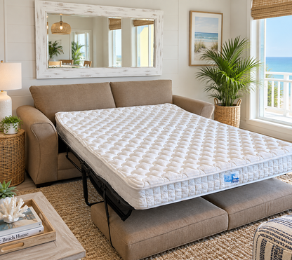Commercial Grade Cozy Queen Sleeper 5 Year Warranty