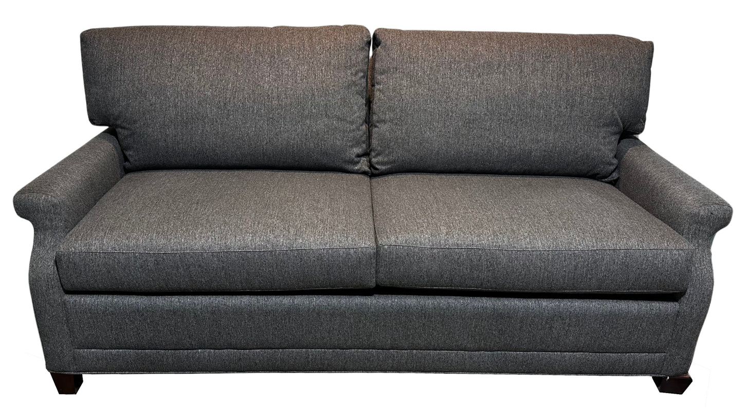 Commercial Sleeper Sofa | Jasper Smoke Crypton Performance Fabric - LAST ONE