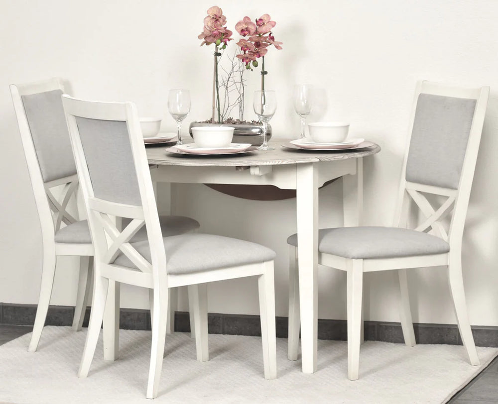 Islamorada | 5 Piece Round Drop Leaf Table Set