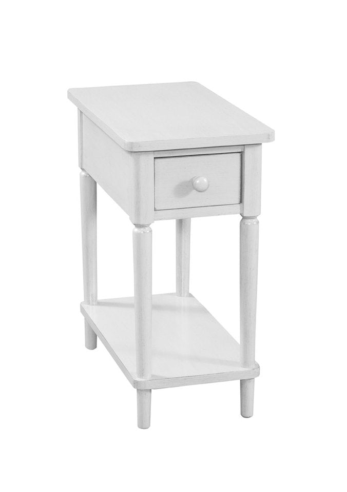Destinations | Narrow Side Table - Pure White