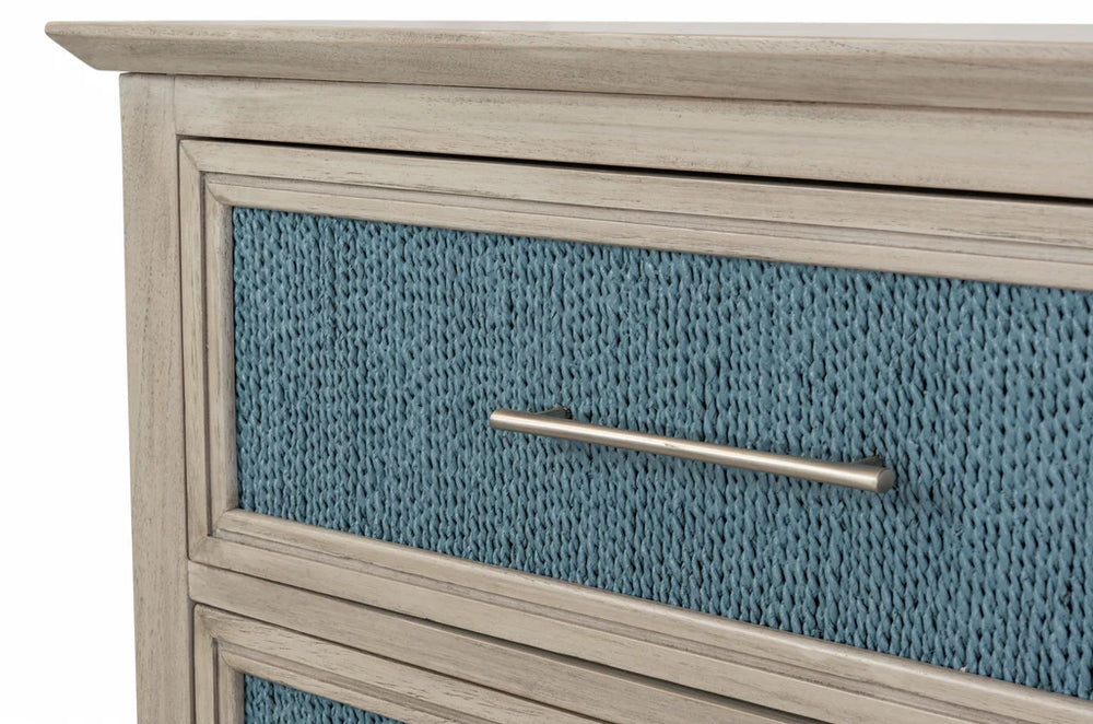 Ocean Isles | 6 Drawer Woven Dresser