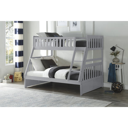 Galen Twin/Full Bunkbed | Grey