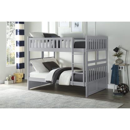Galen Full/Full Bunkbed | Grey