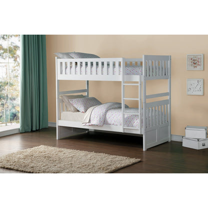 Galen Twin/Twin Bunkbed | White