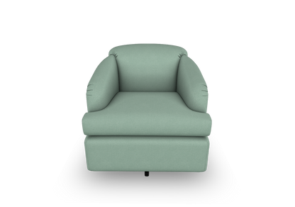 Cass Swivel Barrel Chair – Modern Comfort with 360° Style