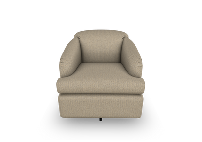 Cass Swivel Barrel Chair – Modern Comfort with 360° Style