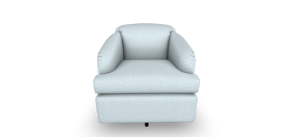 Cass Swivel Barrel Chair – Modern Comfort with 360° Style