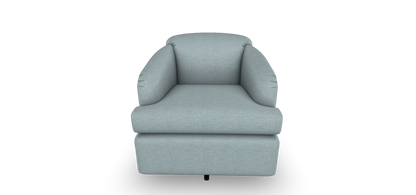 Cass Swivel Barrel Chair – Modern Comfort with 360° Style