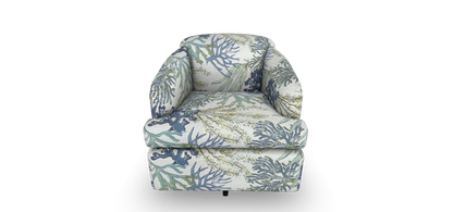 Cass Swivel Barrel Chair – Modern Comfort with 360° Style