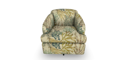 Cass Swivel Barrel Chair – Modern Comfort with 360° Style