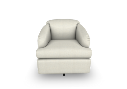 Cass Swivel Barrel Chair – Modern Comfort with 360° Style