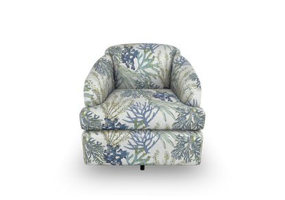 Cass Swivel Barrel Chair – Modern Comfort with 360° Style