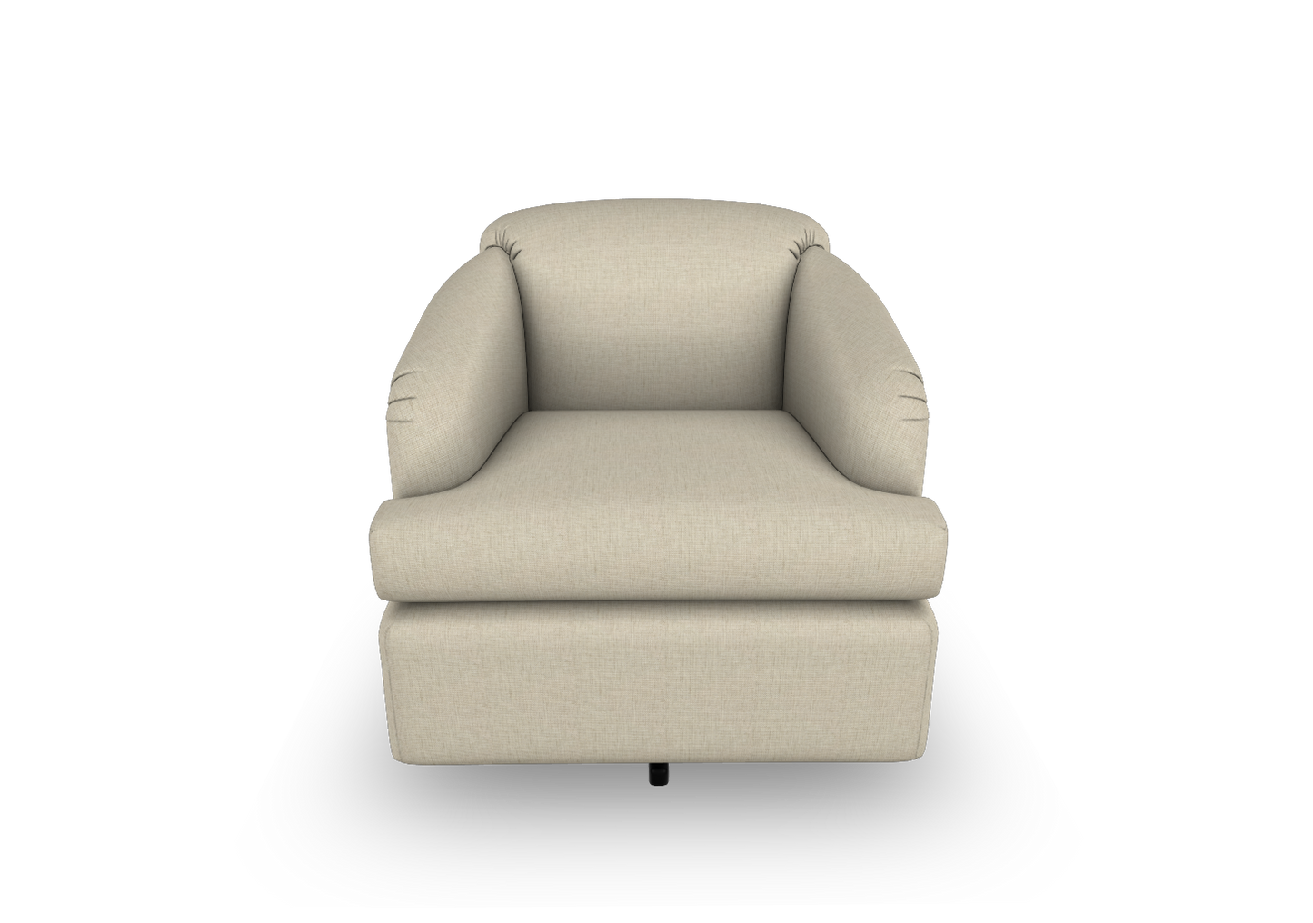Cass Swivel Barrel Chair – Modern Comfort with 360° Style