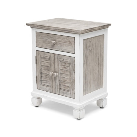 Islamorada | 1-Drawer 2-Door Nightstand w/ Power