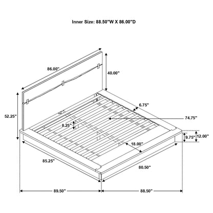 Winslow | Complete King Platform Bed