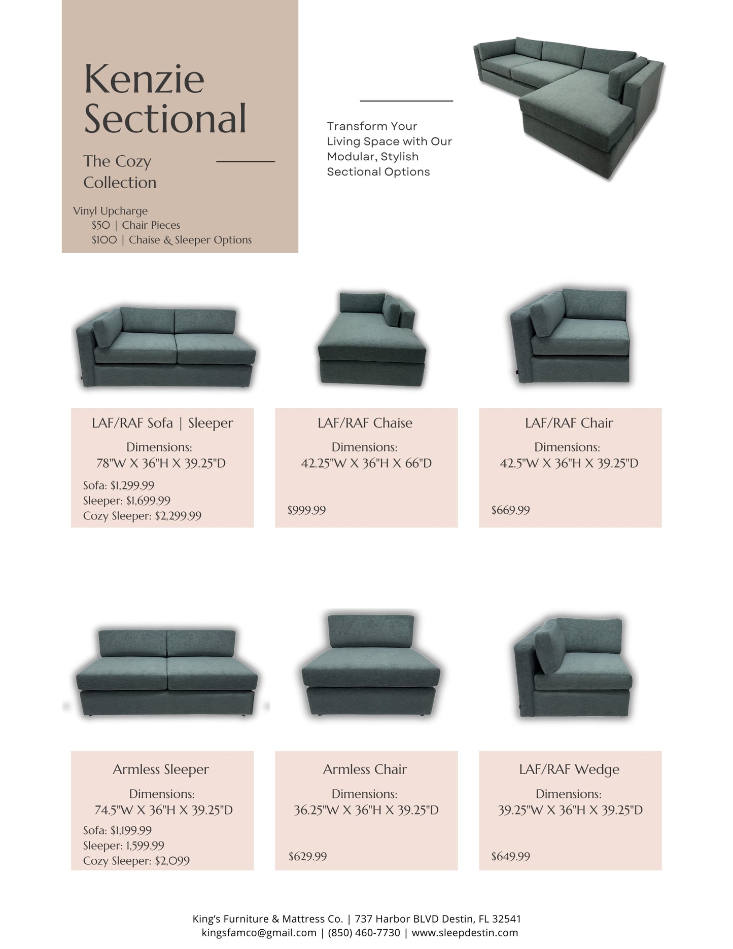 Kenzie Sectional