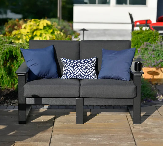 Lanai Deep Seated Love Seat – Durable, Stylish Outdoor Seating