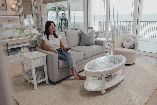 Monaco | Oval Coffee Table