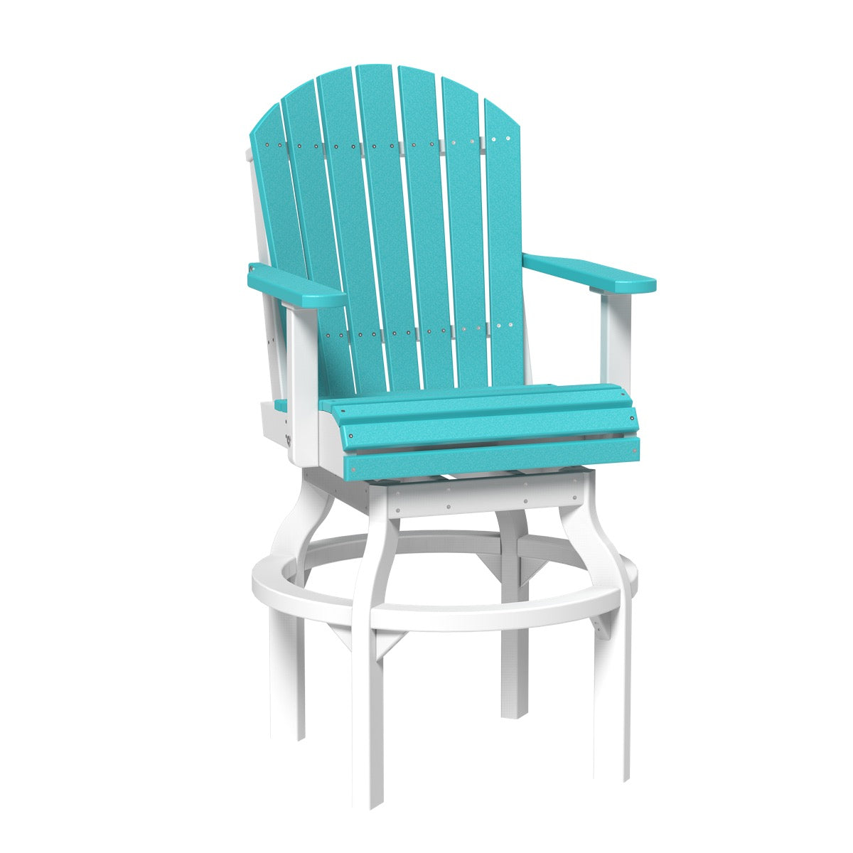 Luxcraft | Adirondack Dining Height Swivel Chair