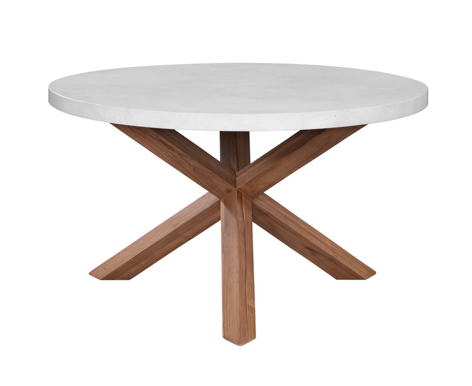 Parks | Outdoor Living - Shenandoah Round Dining Table - White