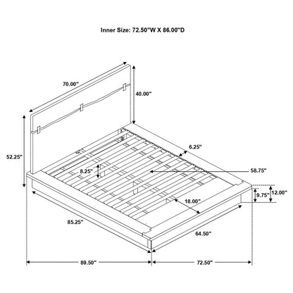 Winslow | Complete Queen Platform Bed