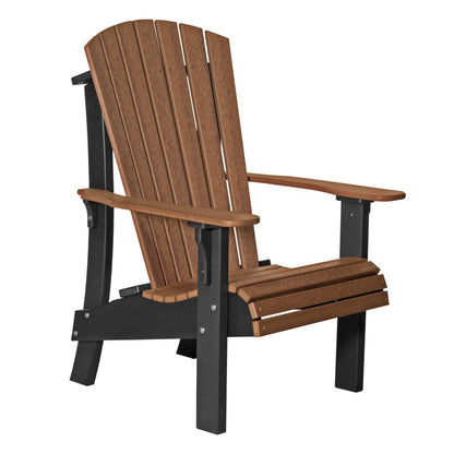 LuxCraft Royal Adirondack Chair | Elevated Seat Poly Outdoor Chair