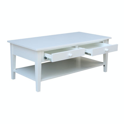 Destinations | Spencer Coffee Table - Pure White