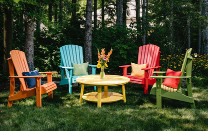Outdoor Bundle | 4 Adirondack Chair Conversation Set