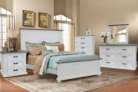 Waverly | King Coastal Bed