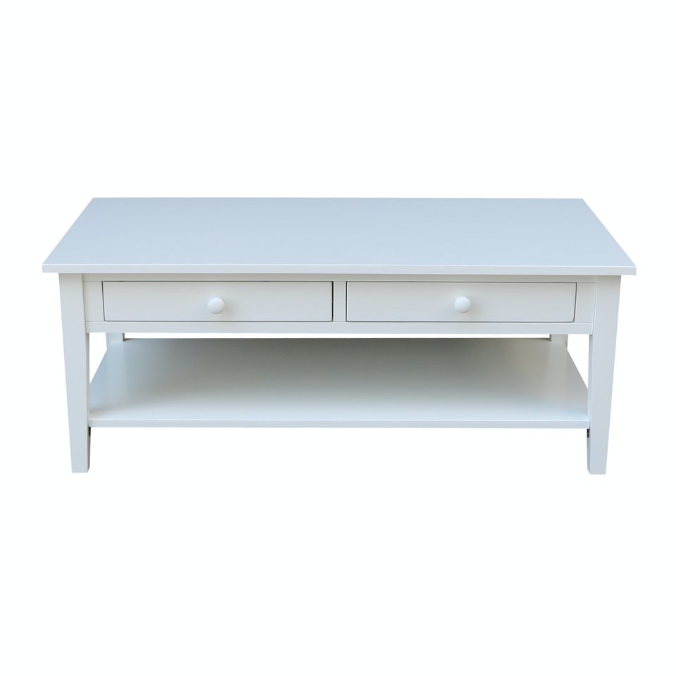 Destinations | Spencer Coffee Table - Pure White