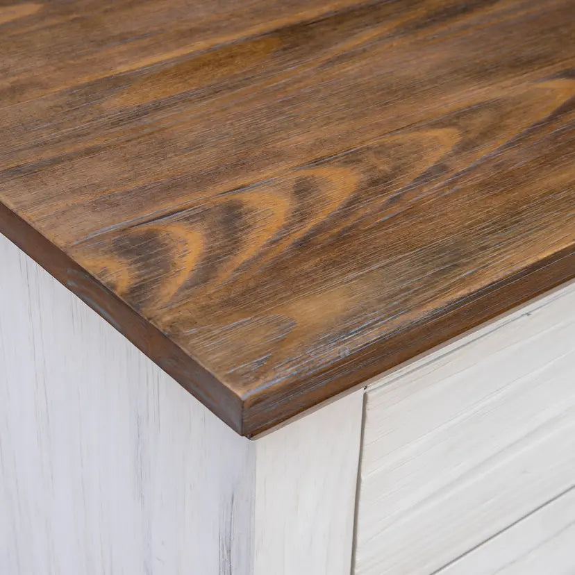 Tuscany | 3 Drawer Coastal Rustic Nightstand