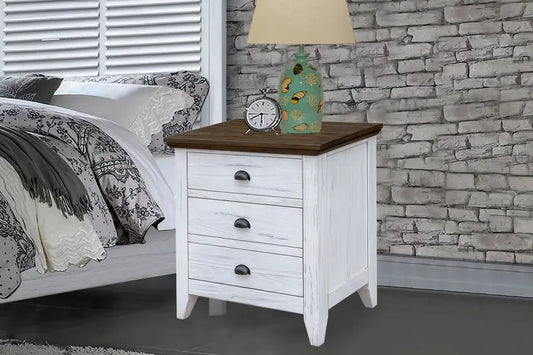 Tuscany | 3 Drawer Coastal Rustic Nightstand