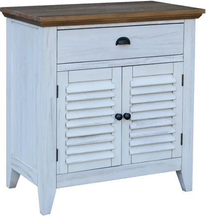 Tuscany | 2-Door Bedside Chest - Coastal Rustic Bedside Storage