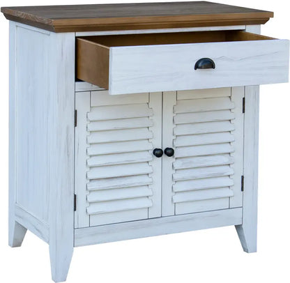 Tuscany | 2-Door Bedside Chest - Coastal Rustic Bedside Storage