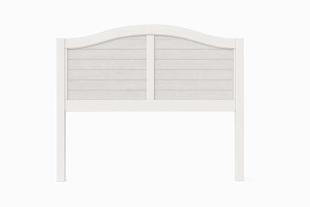 High Tide Collection | Full Arch Headboard Only- Chalk & White