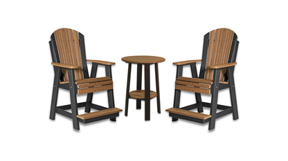 Outdoor Bundle | Adirondack Balcony Set w/ 28" Deluxe End Table