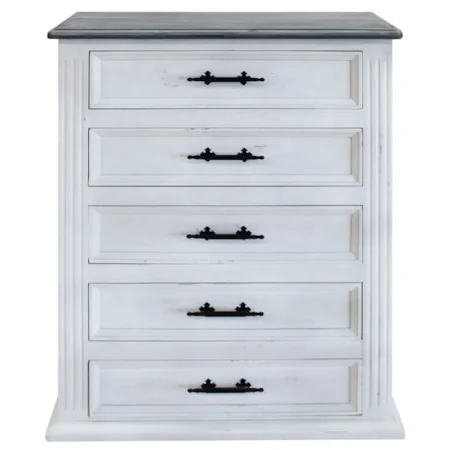 Waverly | Five Drawer Coastal Chest
