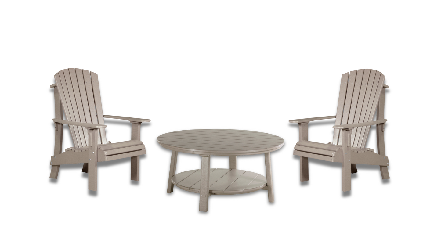 Outdoor Bundle | 2 Adirondack Chair Conversation Set