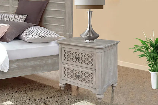 Wilmington | 2-Drawer Diamond Nightstand