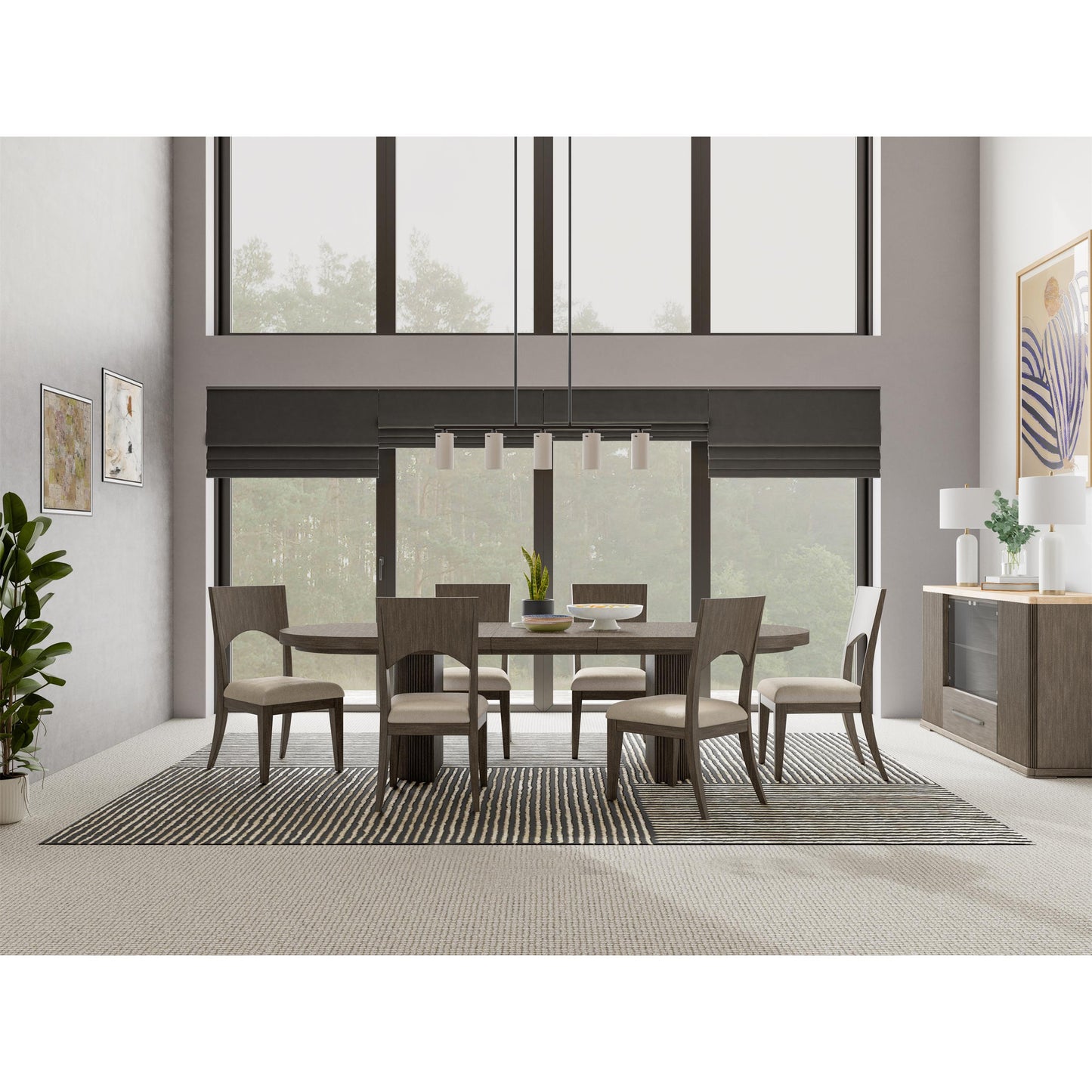 Sariel - Stone Top Server - Dark Brown