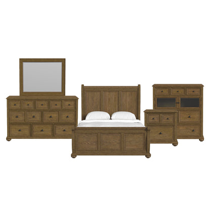 Heritage - Sleigh Bedroom Set - Black