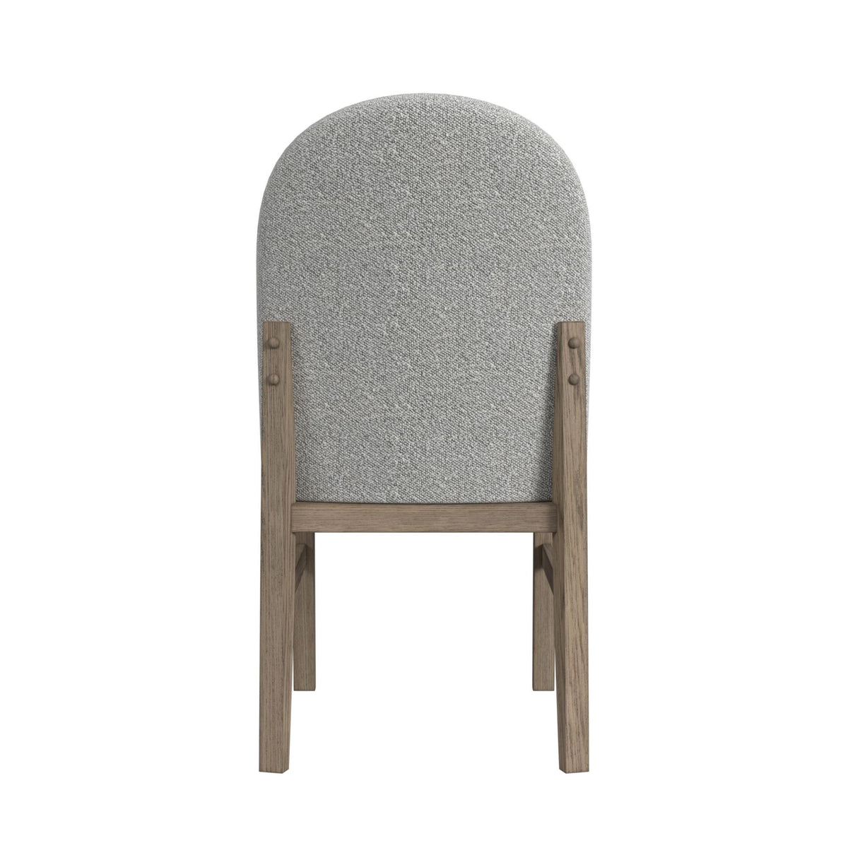 Portland - Round Back Side Chair (Set of 2) - Gray