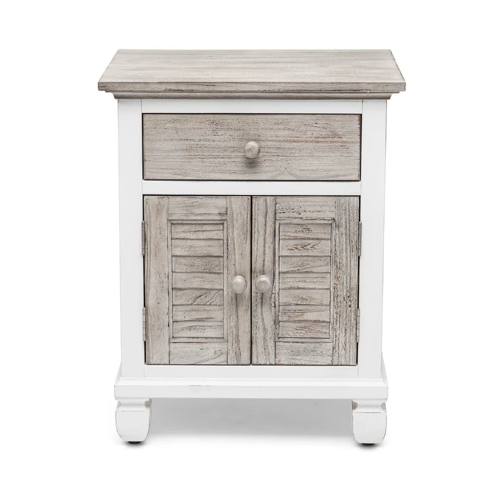 Waverly | Three Drawer Coastal Nightstand