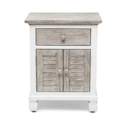 Waverly | Three Drawer Coastal Nightstand