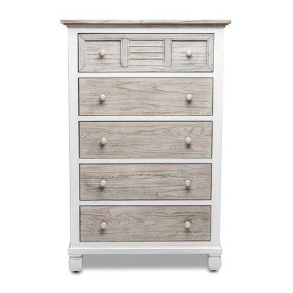 Waverly | Five Drawer Coastal Chest