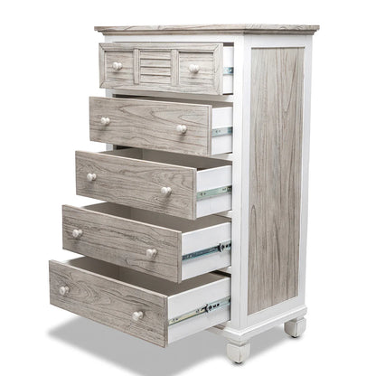 Waverly | Five Drawer Coastal Chest
